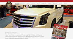 Desktop Screenshot of cadillacclub.fi