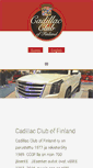 Mobile Screenshot of cadillacclub.fi