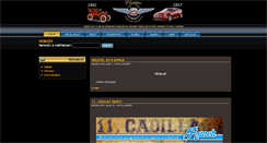 Desktop Screenshot of cadillacclub.hu