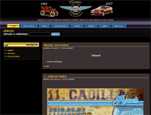 Tablet Screenshot of cadillacclub.hu